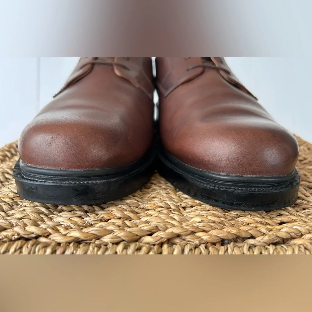 Timberland Brand Men’s‎ Waterproof Oxfords Brown Leather Size 9.5W